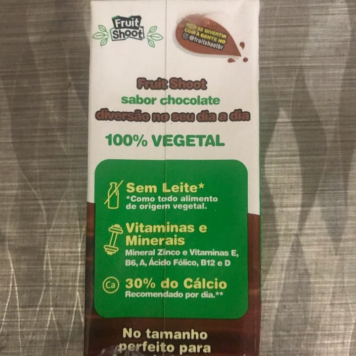 photo of Fruit shoot Alimento Com Aveia Sabor Chocolate shared by @lutrzzi on  07 May 2023 - review