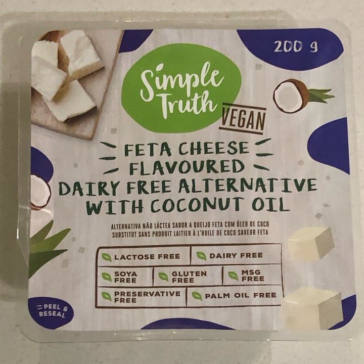 photo of Simple Truth Dairy free feta alternative shared by @saveg on  13 Apr 2023 - review