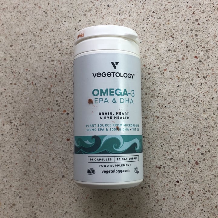 photo of Vegetology Omega3 EPA e DHA shared by @pencovegan on  15 Jul 2023 - review