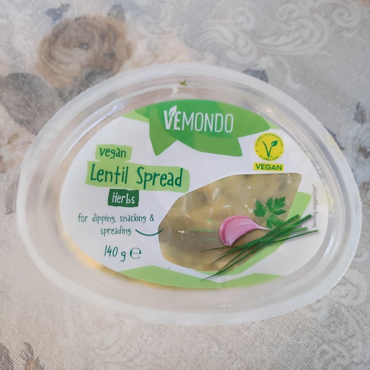 photo of Vemondo Lentil Spread Herbs shared by @anita87 on  12 Aug 2023 - review