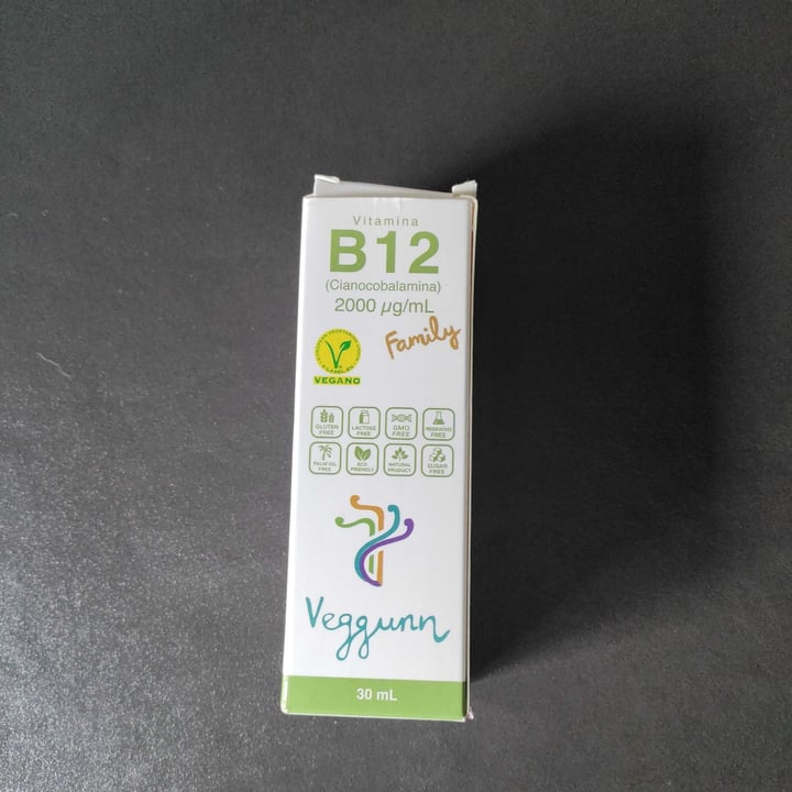 photo of Veggunn Vitamina B12 líquida shared by @maymolivegan on  10 Apr 2023 - review