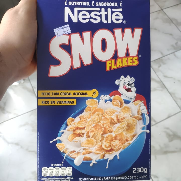 photo of Nestlé Cereal Snow Flakes shared by @arielribeiro on  29 Jan 2023 - review