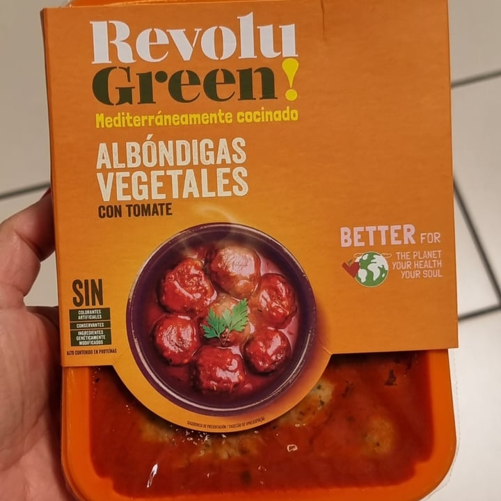 photo of Revolu Green Albóndigas Con Tomate shared by @mariencd on  21 May 2023 - review