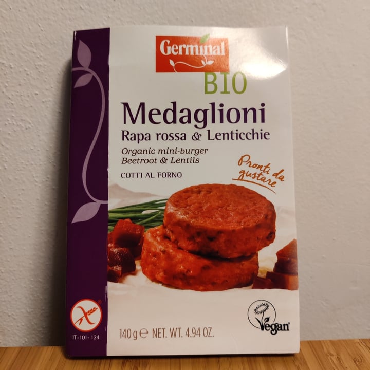 photo of Germinal Bio Medaglioni Di Rapa Rossa E Lenticchie shared by @elisaf on  05 Mar 2023 - review