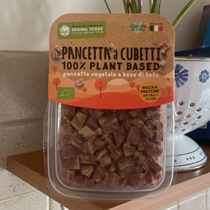 photo of Regina Verde pancetta a cubetti 100% plant based shared by @babachito on  30 Jul 2023 - review