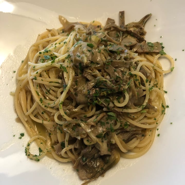 photo of Ristorante Gibigiana Spaghetti Ai Carciofi shared by @paoladicembrino on  07 Mar 2023 - review