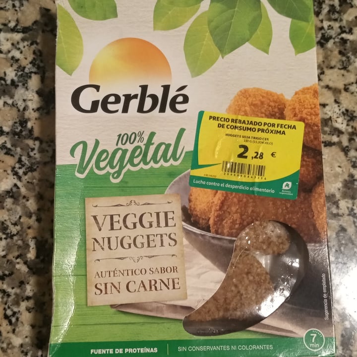 photo of Gerblé Veggie nuggets shared by @titoherbito on  17 Jan 2023 - review