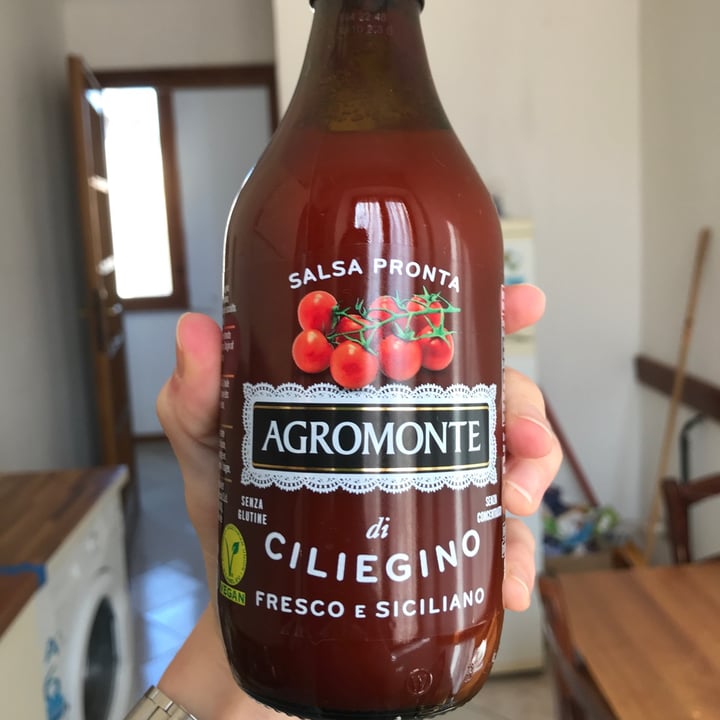 photo of Agromonte Salsa pronta di ciliegino fresco e siciliano shared by @veggyelena on  21 Mar 2023 - review