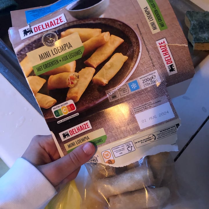 photo of Delhaize mini loempia shared by @carlottaferrero on  23 Apr 2023 - review