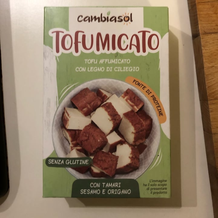 photo of Cambiasol Tofu affumicato shared by @sofizaza on  04 Jan 2023 - review