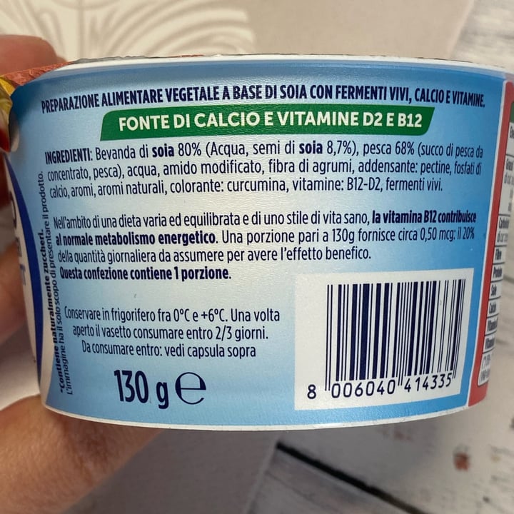 photo of Valsoia yogurt di soia alla pesca zero zuccheri aggiunti shared by @aleglass on  21 Apr 2023 - review