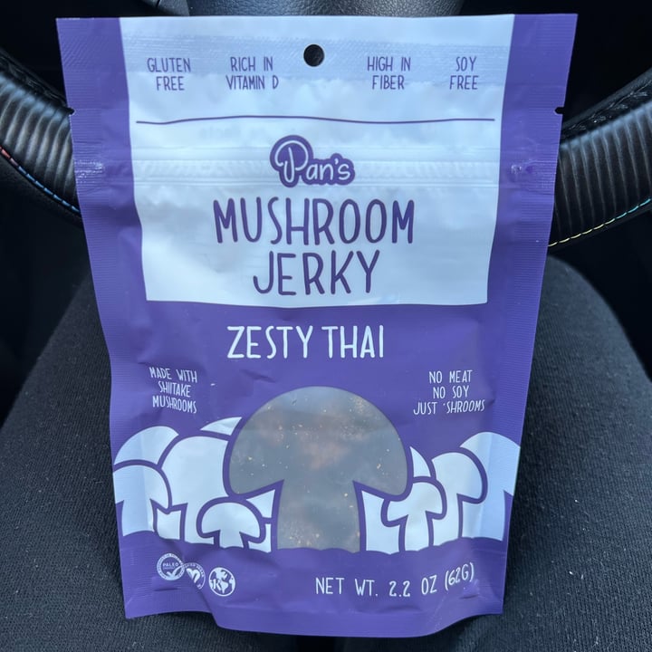 Pan's Mushroom Jerky Zesty Thai Review abillion