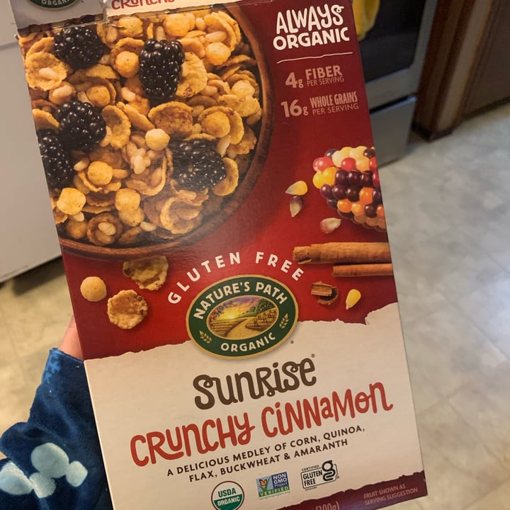 photo of Nature’s Path Organic Sunrise Crunchy Cinnamon shared by @ceciitud0n on  17 Jan 2023 - review