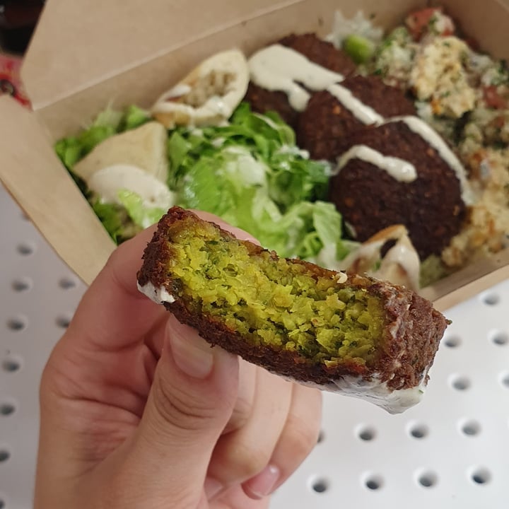 photo of Nazar Turkish Ghost Kitchen Falafel Bowl shared by @viralata on  12 Jan 2023 - review