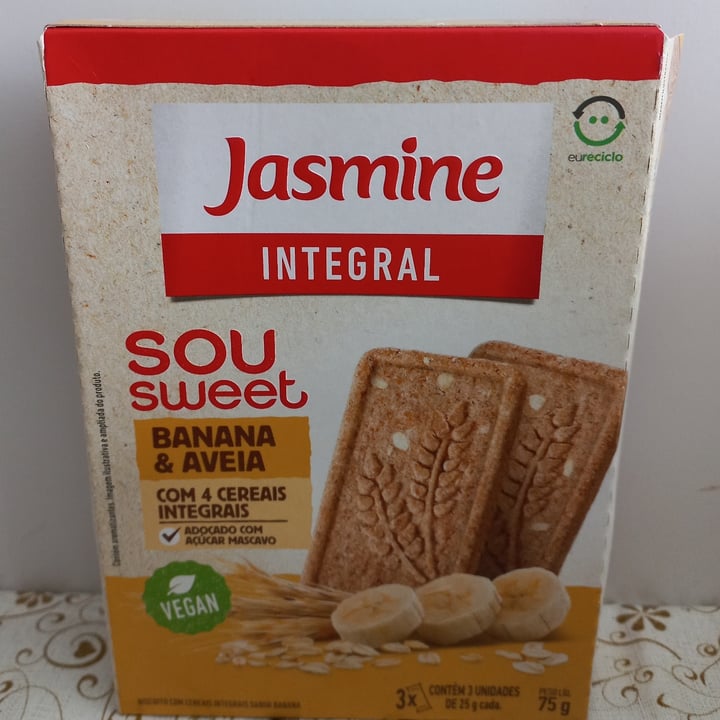 photo of Jasmine biscoito de banana com aveia shared by @lucenai on  08 Jan 2023 - review