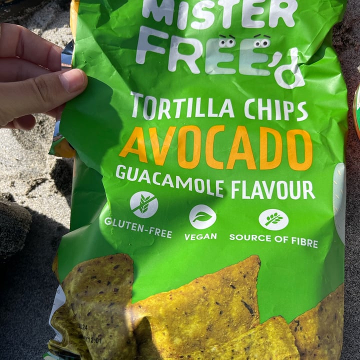 photo of Mister Free'd Tortilla chips avocado guacamole flavour shared by @devon0 on  29 Jun 2023 - review
