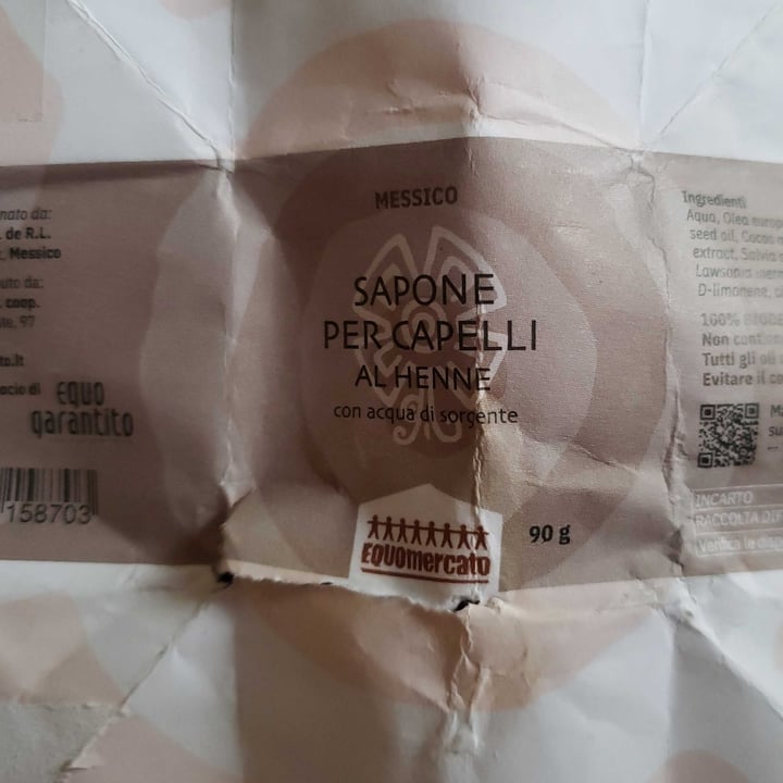 photo of Equo mercato Sapone Per Capelli Al Henne shared by @estertorti on  29 Jul 2023 - review