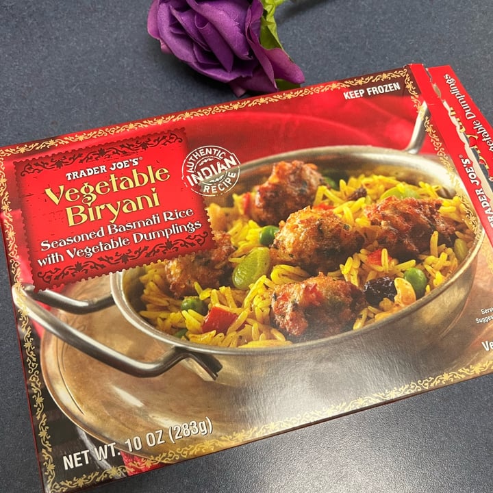 photo of Trader Joe's Vegetable Biryani shared by @dallasandsophie on  11 Mar 2023 - review