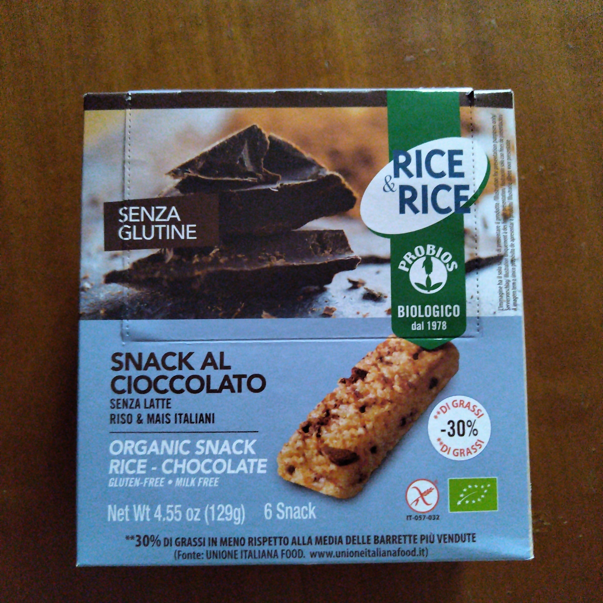snack al cioccolato from Probios - Vegan Product Reviews & Ratings ...