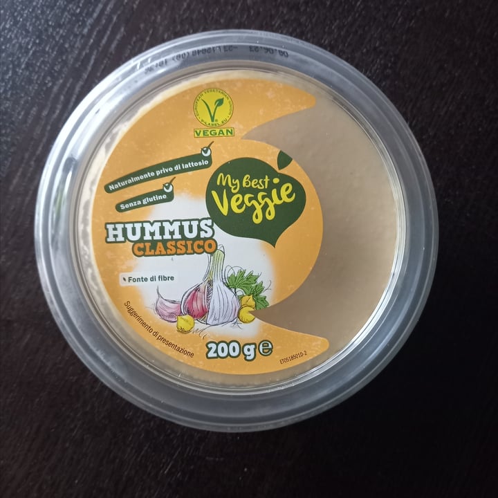 photo of My Best Veggie Hummus classico shared by @beatricemv on  23 May 2023 - review