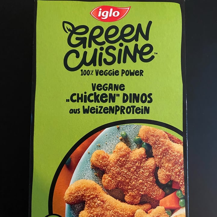 photo of iglo Green Cuisine Vegane "Chicken" Dinos shared by @pippoarde97 on  02 May 2023 - review