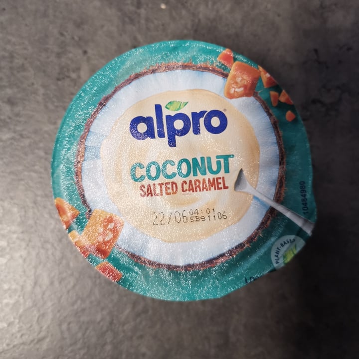 photo of Alpro absolut coconut salted caramel shared by @chiarabrambs on  26 May 2023 - review