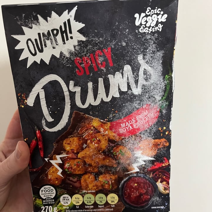 photo of Oumph! Spicy drums shared by @ameriamber on  26 Jan 2023 - review