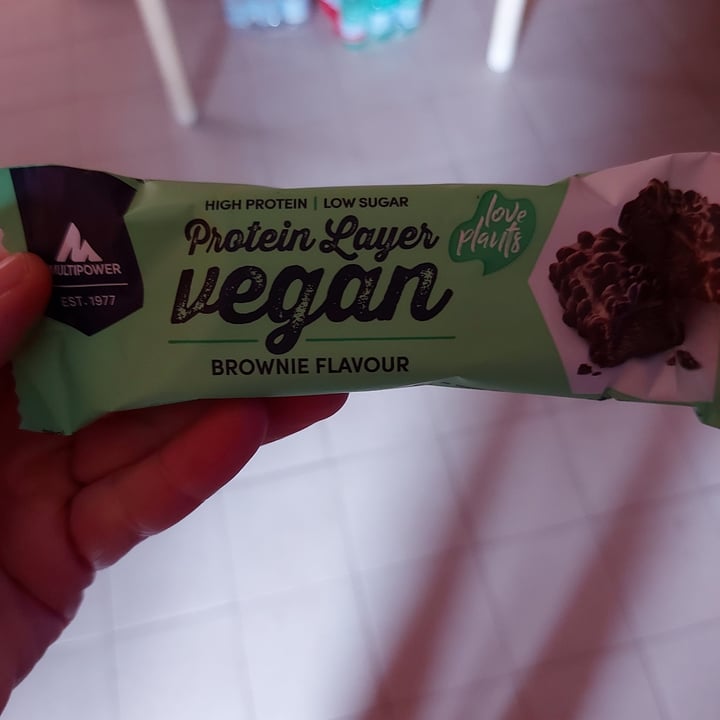 photo of Multipower Protein Layer Vegan Brownie Flavour shared by @loryunni78 on  11 Apr 2023 - review