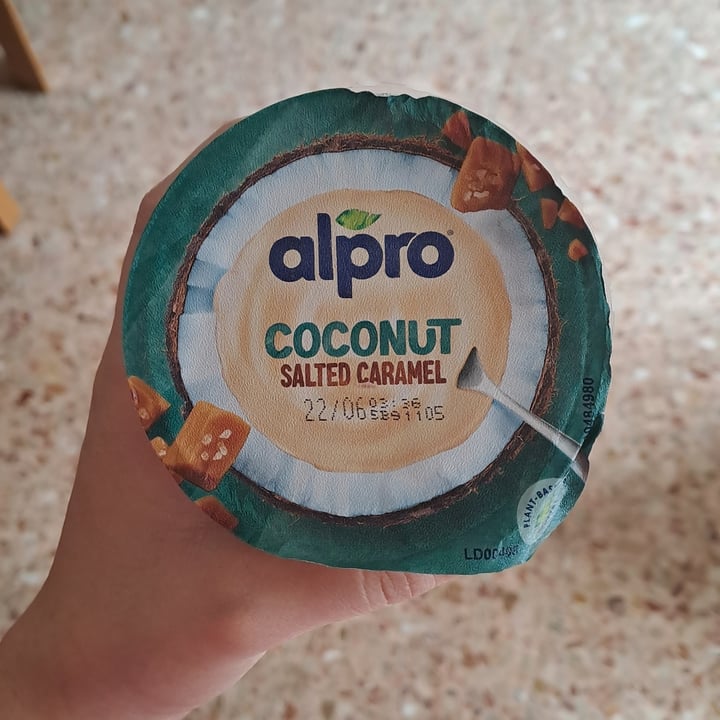 photo of Alpro Absolutely Coconut Salted Caramel shared by @alessandrad on  08 Jun 2023 - review