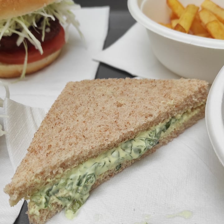 photo of Mel Vegan Fast Food (Castillo) Watercress sandwich shared by @veganjumjum on  24 Jan 2023 - review