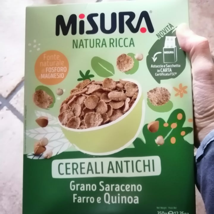 photo of Misura Fiocchi con Cereali Antichi - NATURA RICCA shared by @lagabimas on  13 Jan 2023 - review