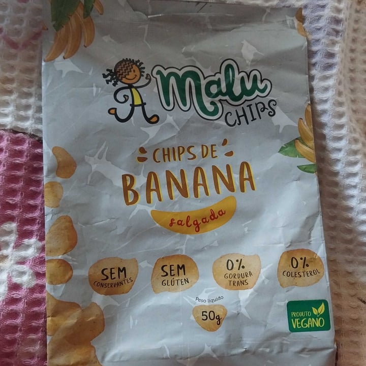 photo of MALU CHPIS Chips De Banana Salgada shared by @bebinhas on  08 Jul 2023 - review