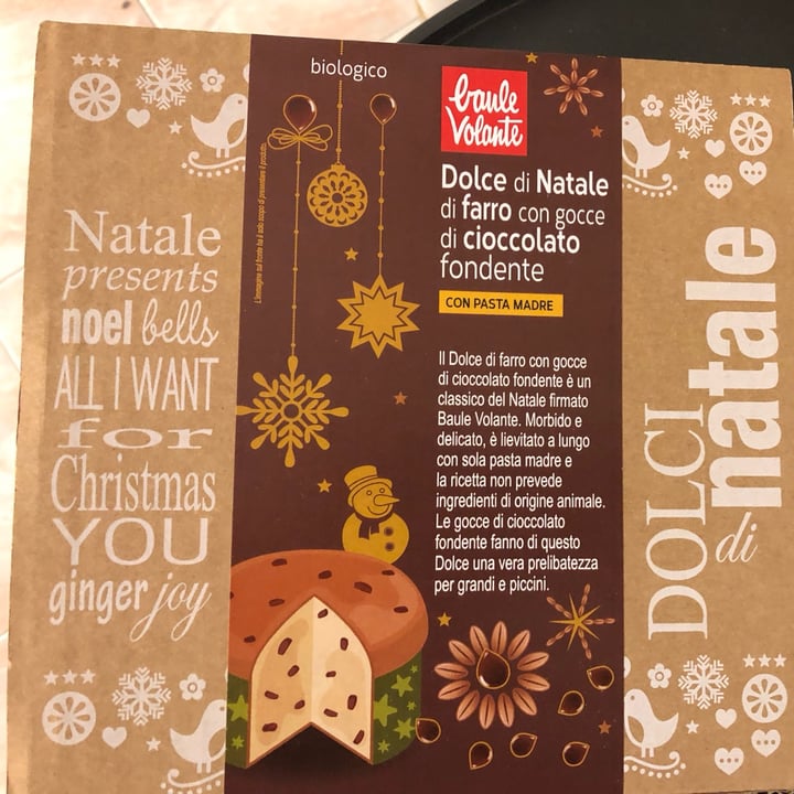 photo of Baule volante Dolce di Natale al farro con gocce di cioccolato fondente shared by @dante70 on  27 Dec 2022 - review