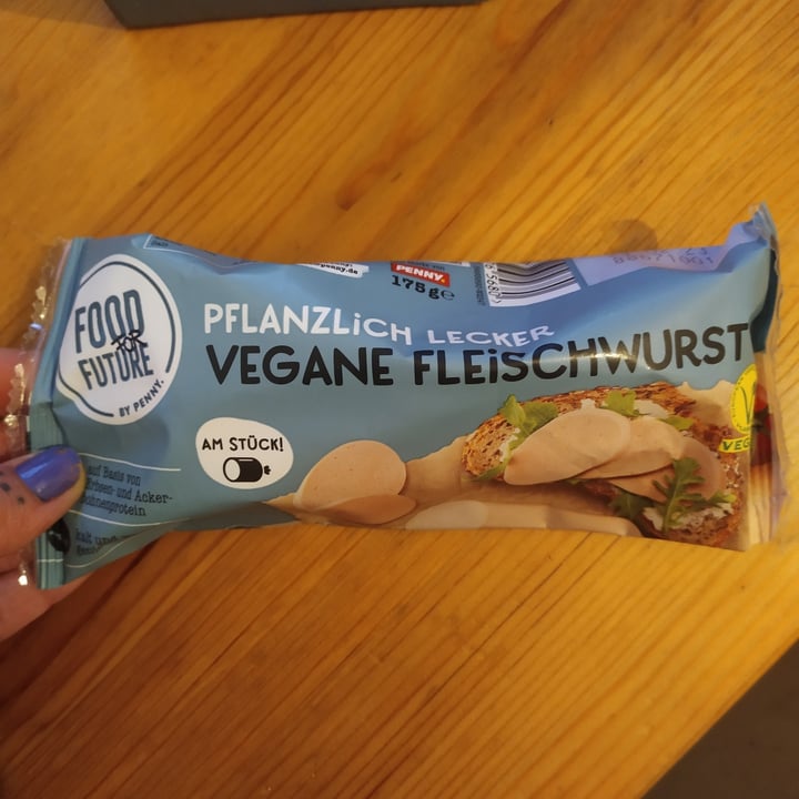 photo of Food For Future Rein pflanzlich vegane Fleischwurst shared by @seitanist on  02 Feb 2023 - review