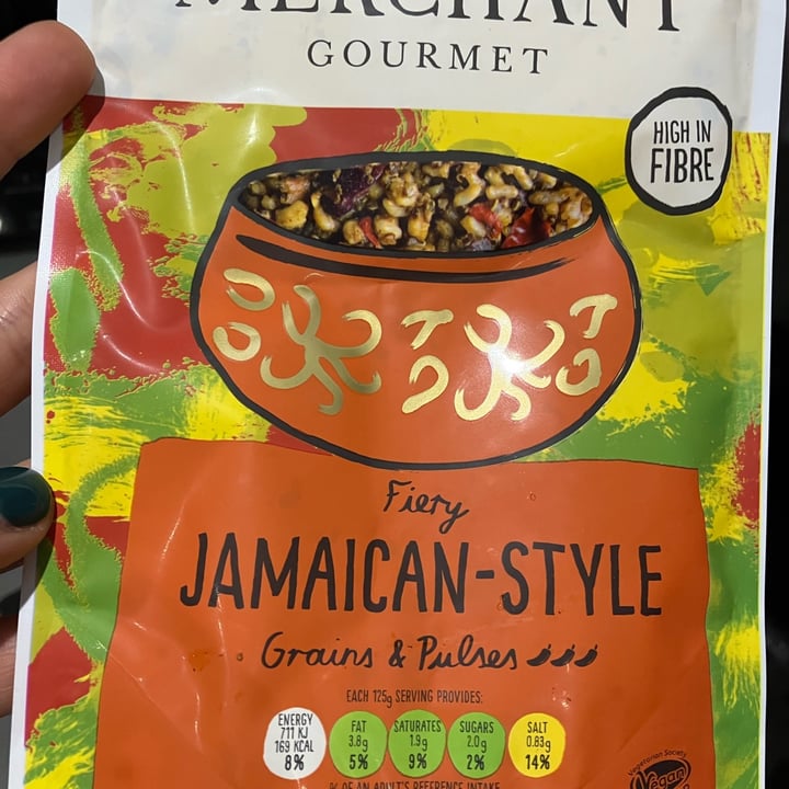 photo of Merchant Gourmet fiery jamaican style grains and pulses shared by @angelavasiliu on  01 May 2023 - review