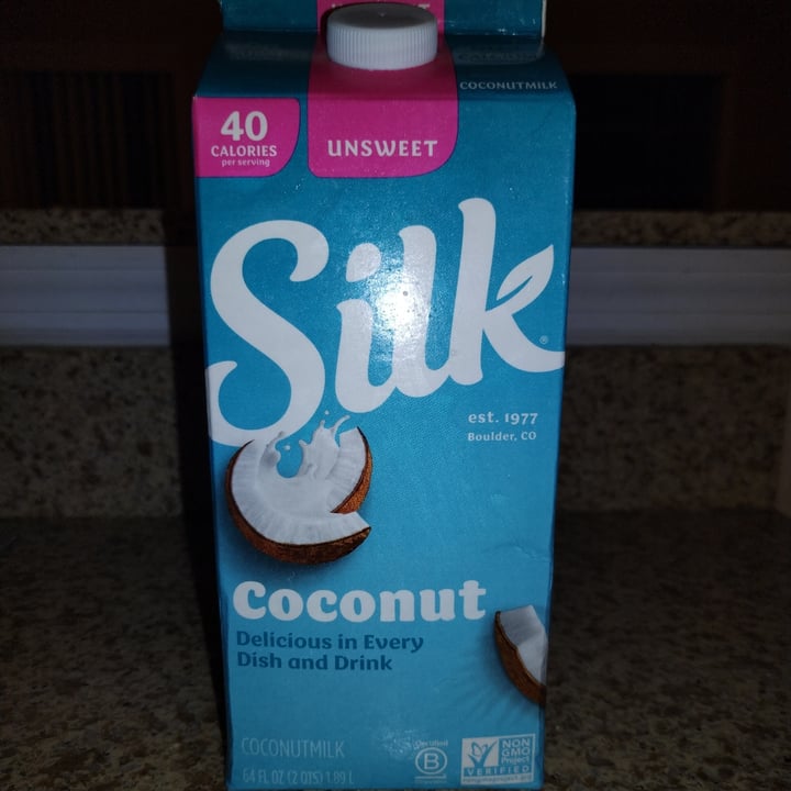 photo of Silk Unsweetened Coconut Milk shared by @alyssaa on  11 Feb 2023 - review
