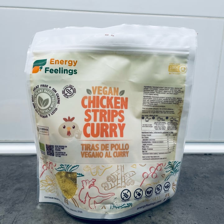 photo of Energy Feelings Chicken Vegan Strips shared by @foodsandgoodsbcn on  23 May 2023 - review