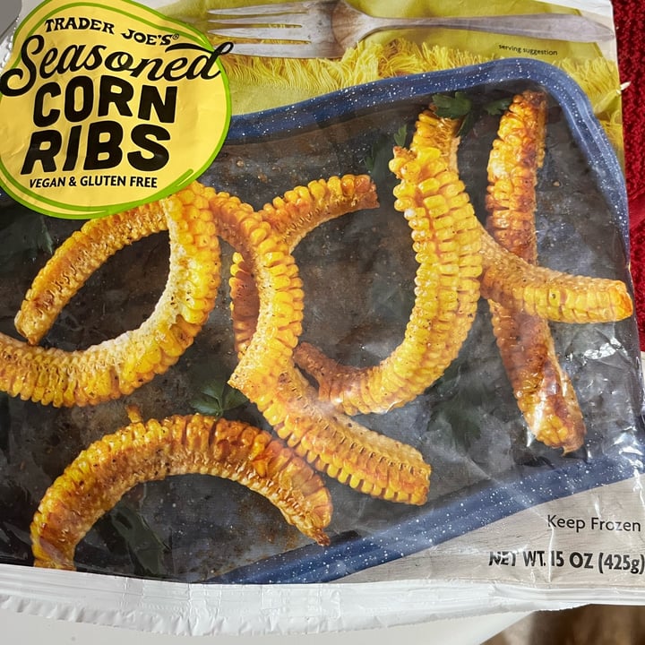 photo of Trader Joe's Seasoned Corn Ribs shared by @kristin548 on  11 Jan 2023 - review