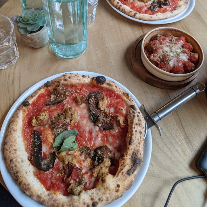 photo of Purezza - Vegan Pizza Camden The One And Only, Parmigiana Party shared by @lisastripiti on  12 Mar 2023 - review