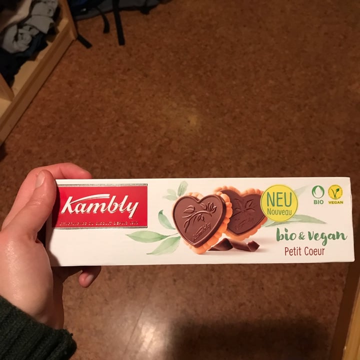 photo of Kambly petit coeur shared by @arenavegan on  29 Jan 2023 - review