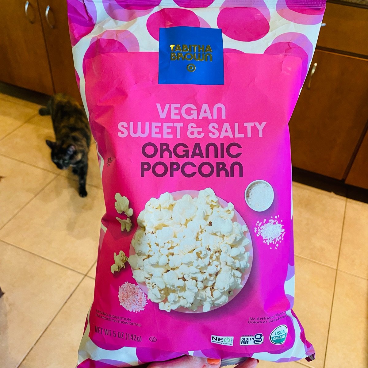 Tabitha Brown Vegan Sweet & Salty Organic Popcorn Reviews abillion