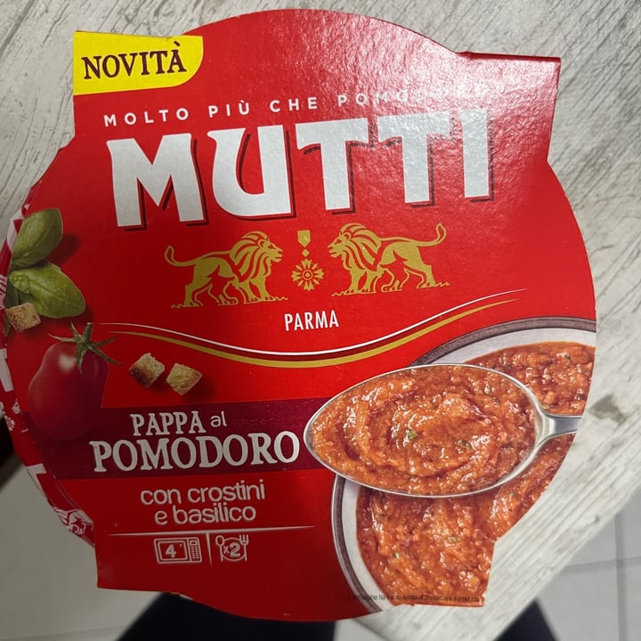 photo of Mutti Pappa al pomodoro shared by @silia on  12 Apr 2023 - review