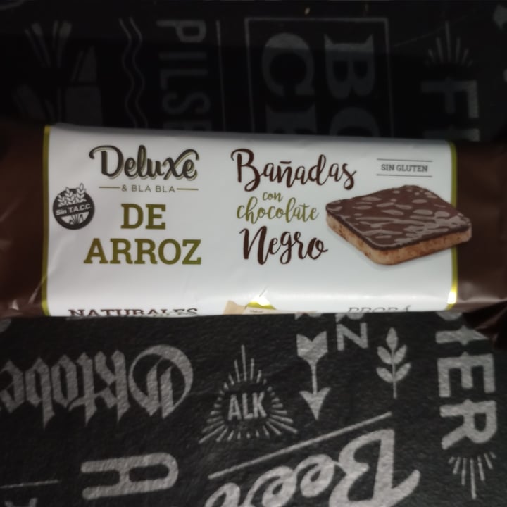 photo of Deluxe & Bla Bla Galleta de Arroz Bañana en Chocolate Negro shared by @valen18 on  14 May 2023 - review