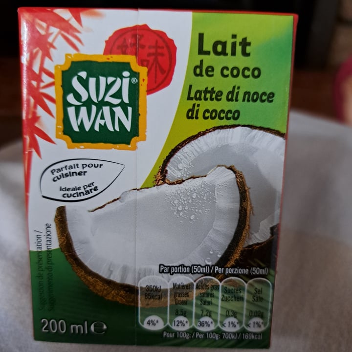 photo of Suzi Wan Latte di noce di cocco shared by @ferny65 on  24 Jul 2023 - review