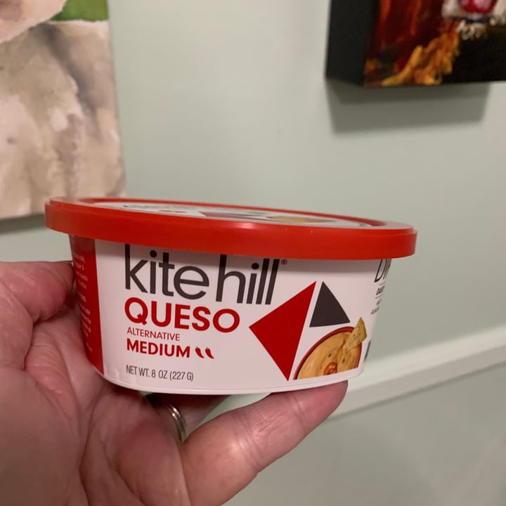 photo of Kite Hill Queso Medium shared by @onehungryvegan on  14 Mar 2023 - review