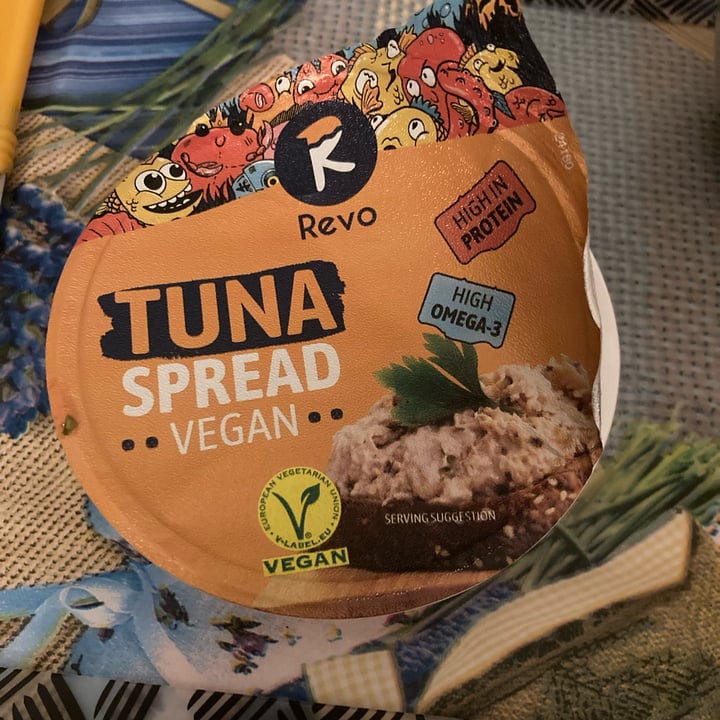 photo of Revo Foods Revo Tuna Spread shared by @daxvegan on  10 Apr 2023 - review