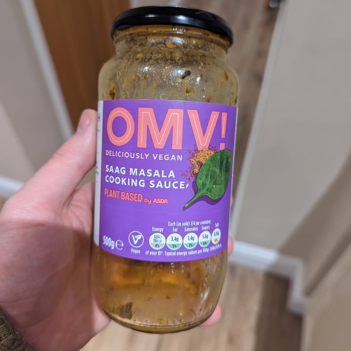 photo of OMV! Saag Masala Cooking Sauce shared by @ryster on  08 Feb 2023 - review