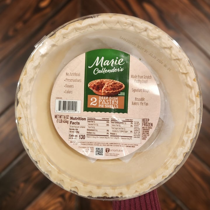 photo of Marie Callender's Deep Dish Pastry Pie Shells shared by @rosieb33 on  18 Jan 2023 - review