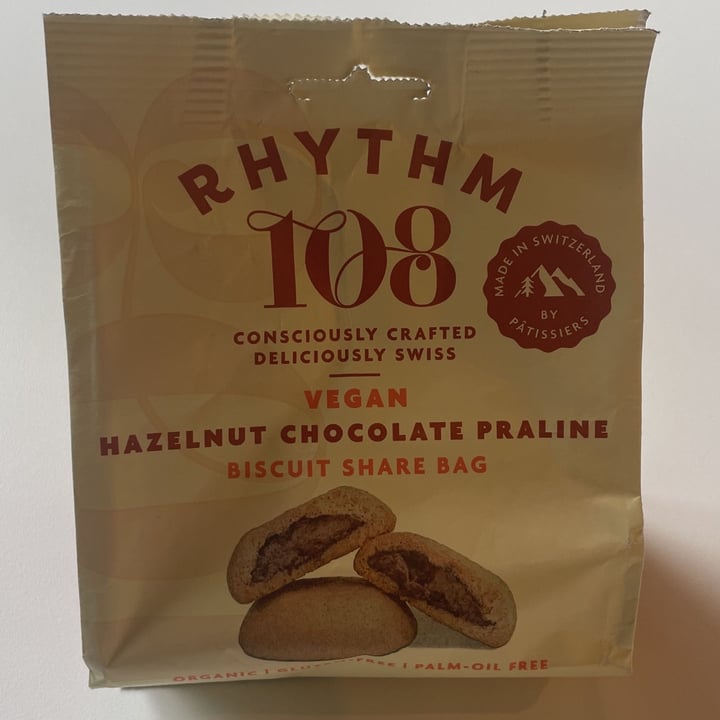 photo of Rhythm 108 Hazelnut Chocolate Praline Biscuits shared by @bryanvegan on  19 Jan 2023 - review