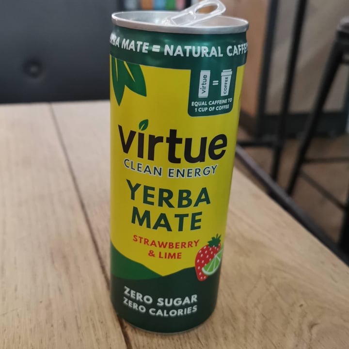 photo of Virtue Yerba Mate Strawberry & Lime shared by @mviana on  30 Apr 2023 - review